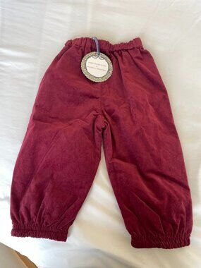 Edgehill Collection Reversible Burgundy Gingham Pants